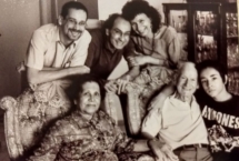 Família Pascali, Paulo e Cida com filhos e neto
